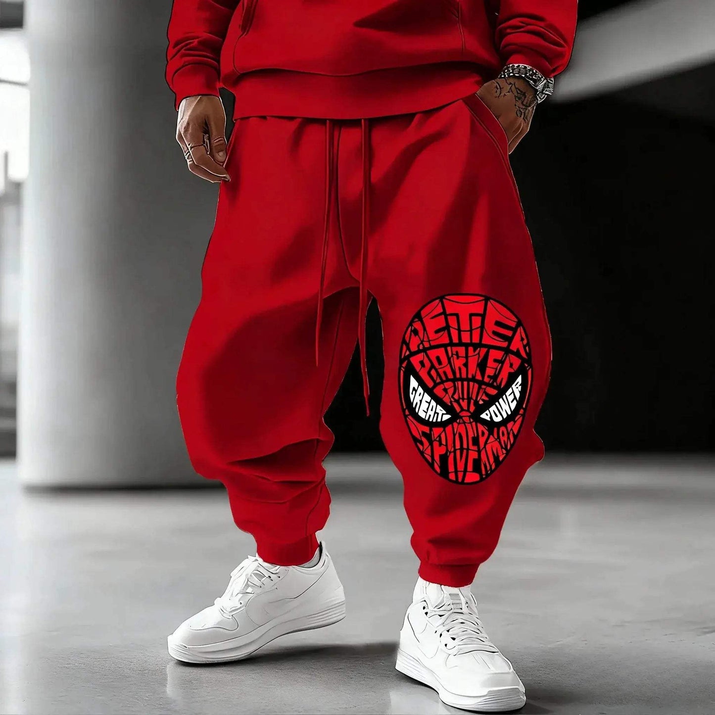 Marvel Spider Man Cotton Hoodie With Warm Pocket Design - ToylandEU