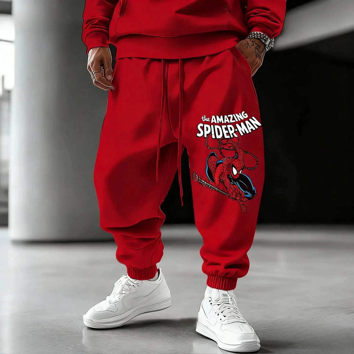 Marvel SpiderMan Cotton Hoodie For Men Windproof Warm Comfort - ToylandEU
