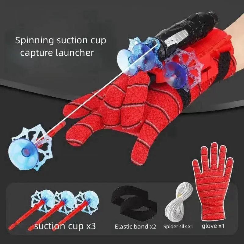  Marvel SpiderMan Launcher Action Figure Set with Avengers Characters  -  ToylandEU™