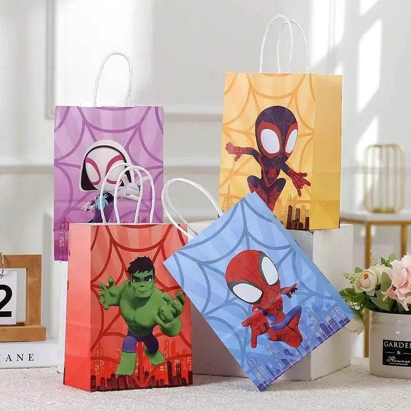  Marvel SpiderMan Launcher Action Figure Set with Avengers Characters  -  ToylandEU™
