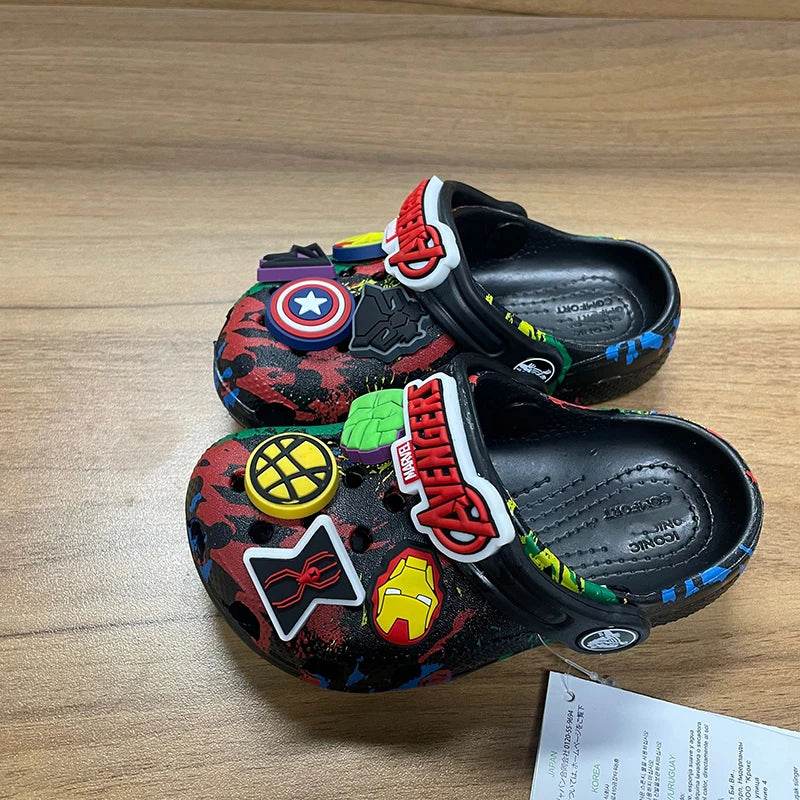Marvel The Avengers Children Hole Sandals Slippers Summer Shoes - ToylandEU