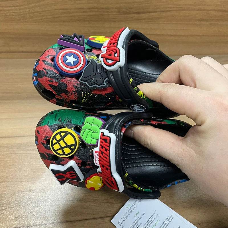 Marvel The Avengers Children Hole Sandals Slippers Summer Shoes - ToylandEU
