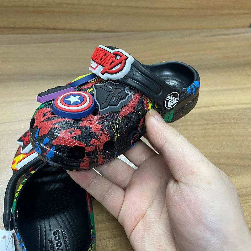 Marvel The Avengers Children Hole Sandals Slippers Summer Shoes - ToylandEU