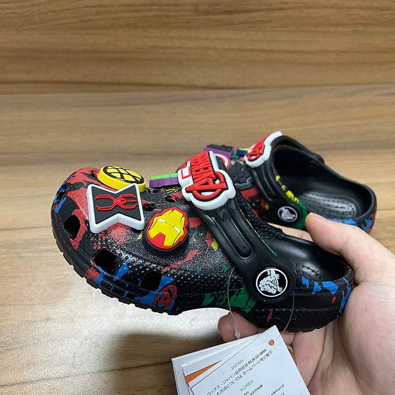 Marvel The Avengers Children Hole Sandals Slippers Summer Shoes - ToylandEU