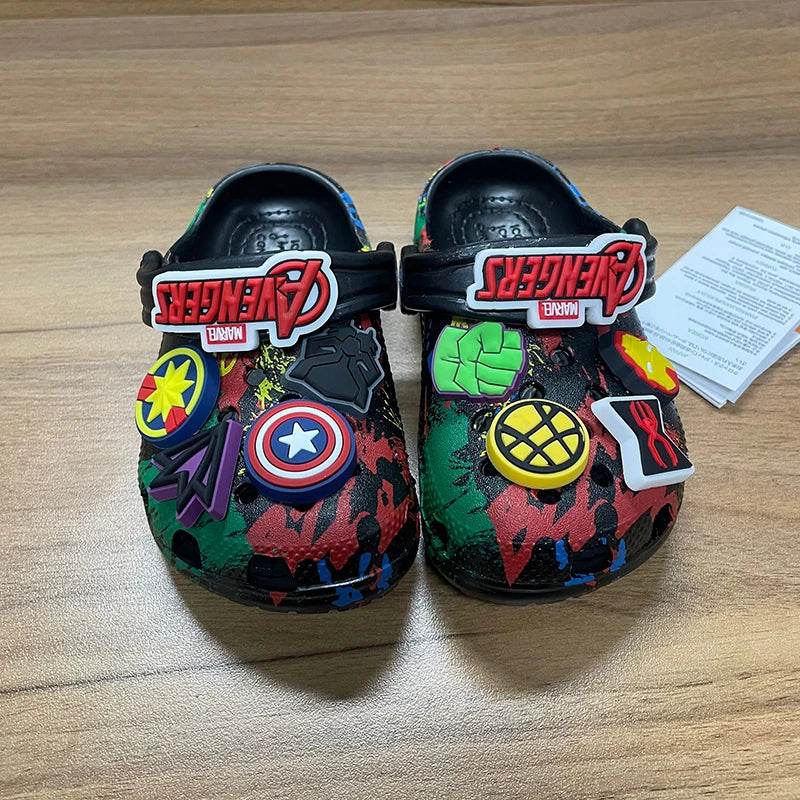 Marvel The Avengers Children Hole Sandals Slippers Summer Shoes - ToylandEU