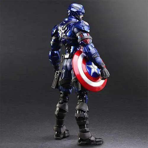 Captain America Bring Arts Action Figure Metallic Finish - ToylandEU