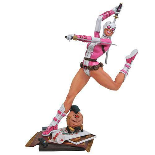 Marvel Gwenpool Premier Statue Hand Sculpted 12 Inch Display - ToylandEU