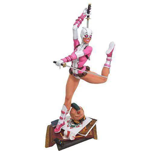 Marvel Gwenpool Statue Premier Handcrafted Twelve Inch Figure - ToylandEU
