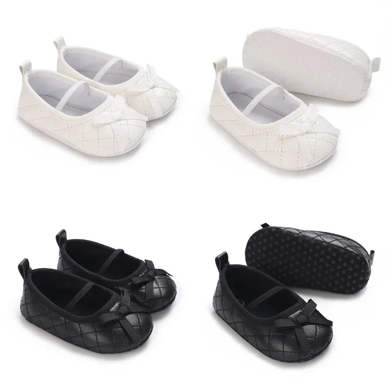 Mary Jane Baby Shoes First Walkers Non Slip Soft Sole - ToylandEU