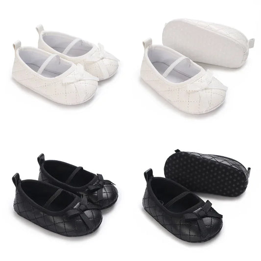 Mary Jane Baby Shoes First Walkers Non Slip Soft Sole - ToylandEU