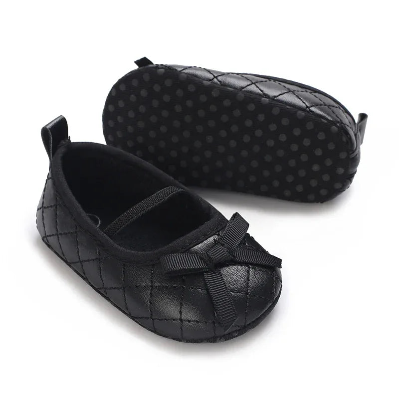 Mary Jane Baby Shoes First Walkers Non Slip Soft Sole - ToylandEU