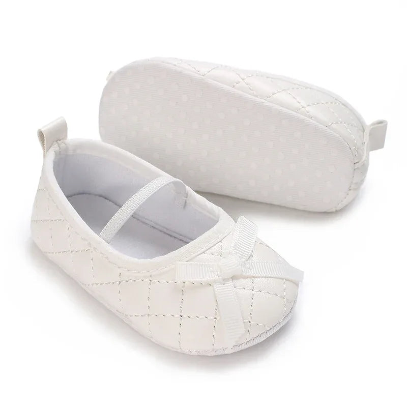 Mary Jane Baby Shoes First Walkers Non Slip Soft Sole - ToylandEU