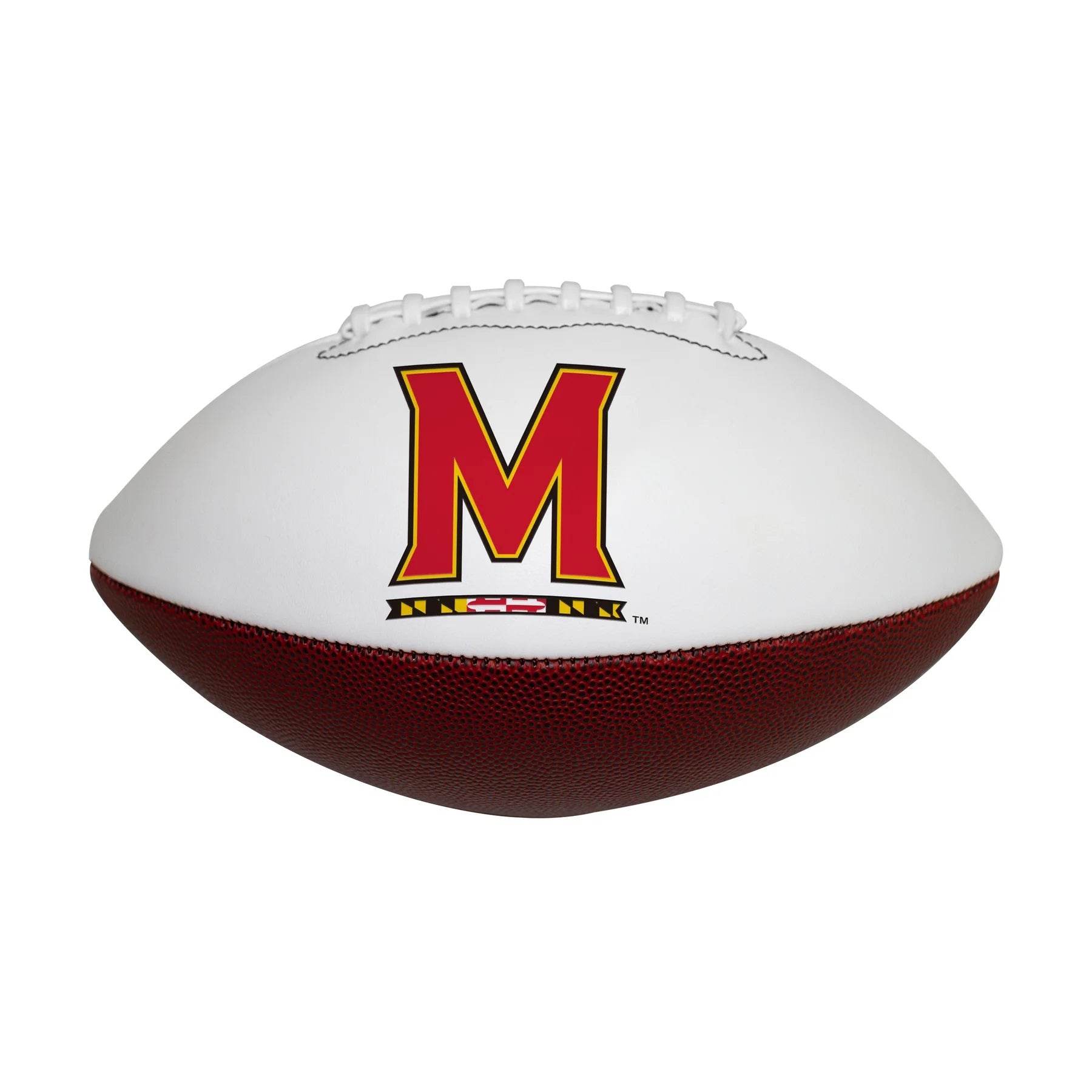 Maryland Terrapins Full Size Autographable Football - ToylandEU