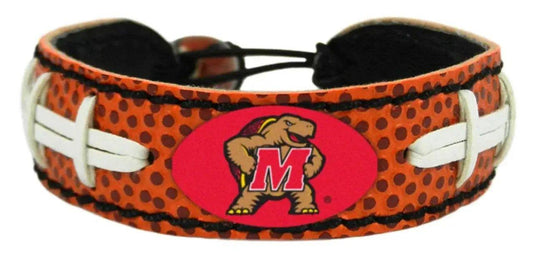  Maryland Terrapins Leather Bracelet Classic Football CO -  ToylandEU™