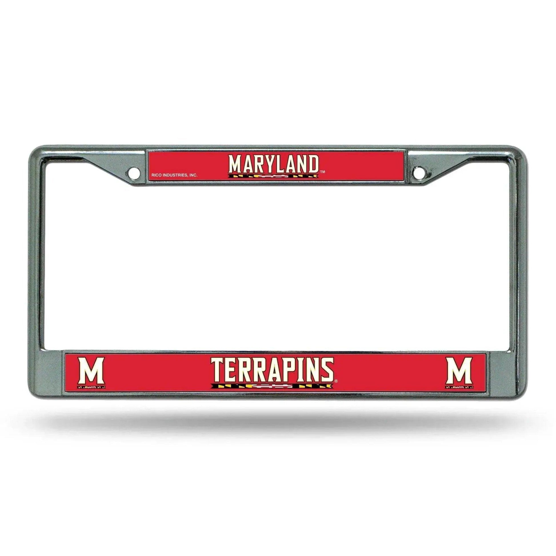  Maryland Terrapins License Plate Frame Chrome Insert -  ToylandEU™