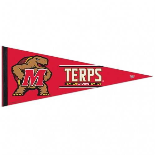 Maryland Terrapins Pennant 12x30 Premium Felt Style - ToylandEU