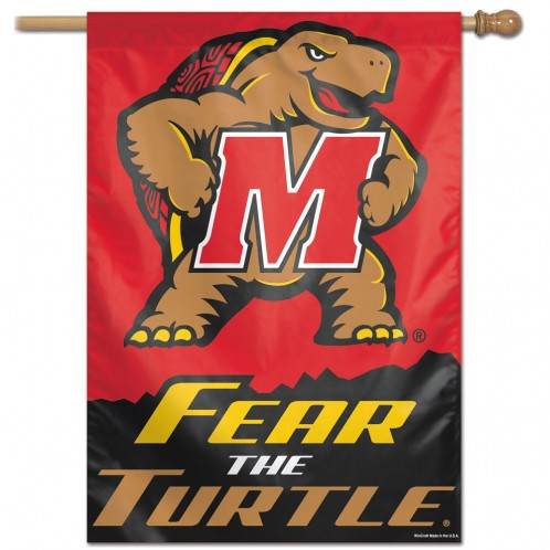 Maryland Terrapins Vertical Banner 28x40 Outdoor Flag - ToylandEU