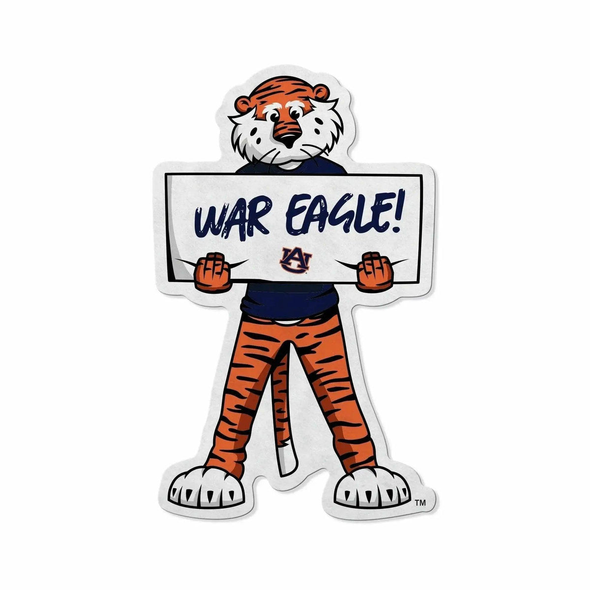  Auburn Tigers Pennant Shape Mascot Design Felt Decor -  ToylandEU™