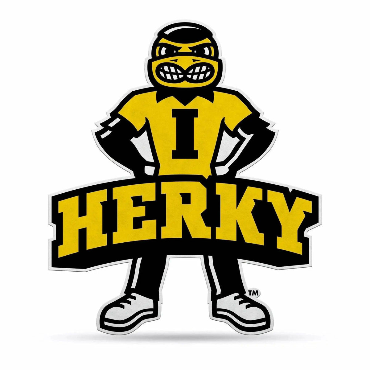  Iowa Hawkeyes Pennant Shape Mascot Felt Decor Rico Flag -  ToylandEU™