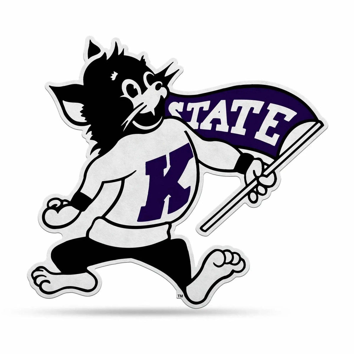  Kansas State Wildcats Pennant Shape Mascot Felt Design -  ToylandEU™