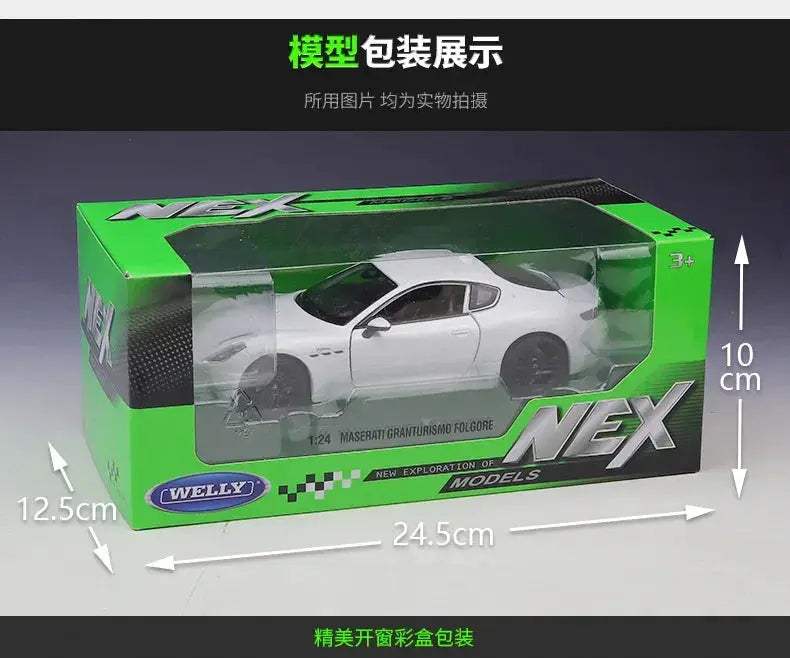 Maserati Granturismo Folgore Diecast Alloy Car Model Display - ToylandEU