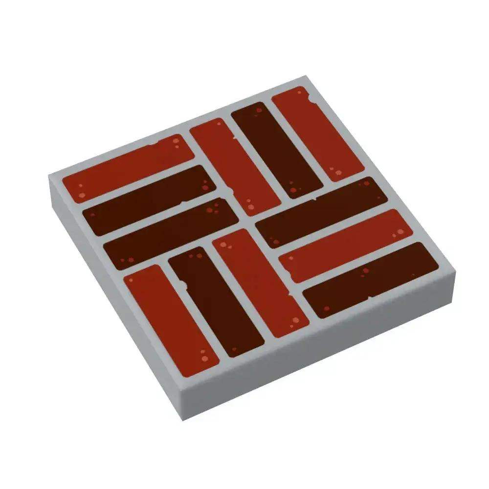 Mason Brick Flooring / Wallpaper 2x2 Tile  - B3 Customs - ToylandEU