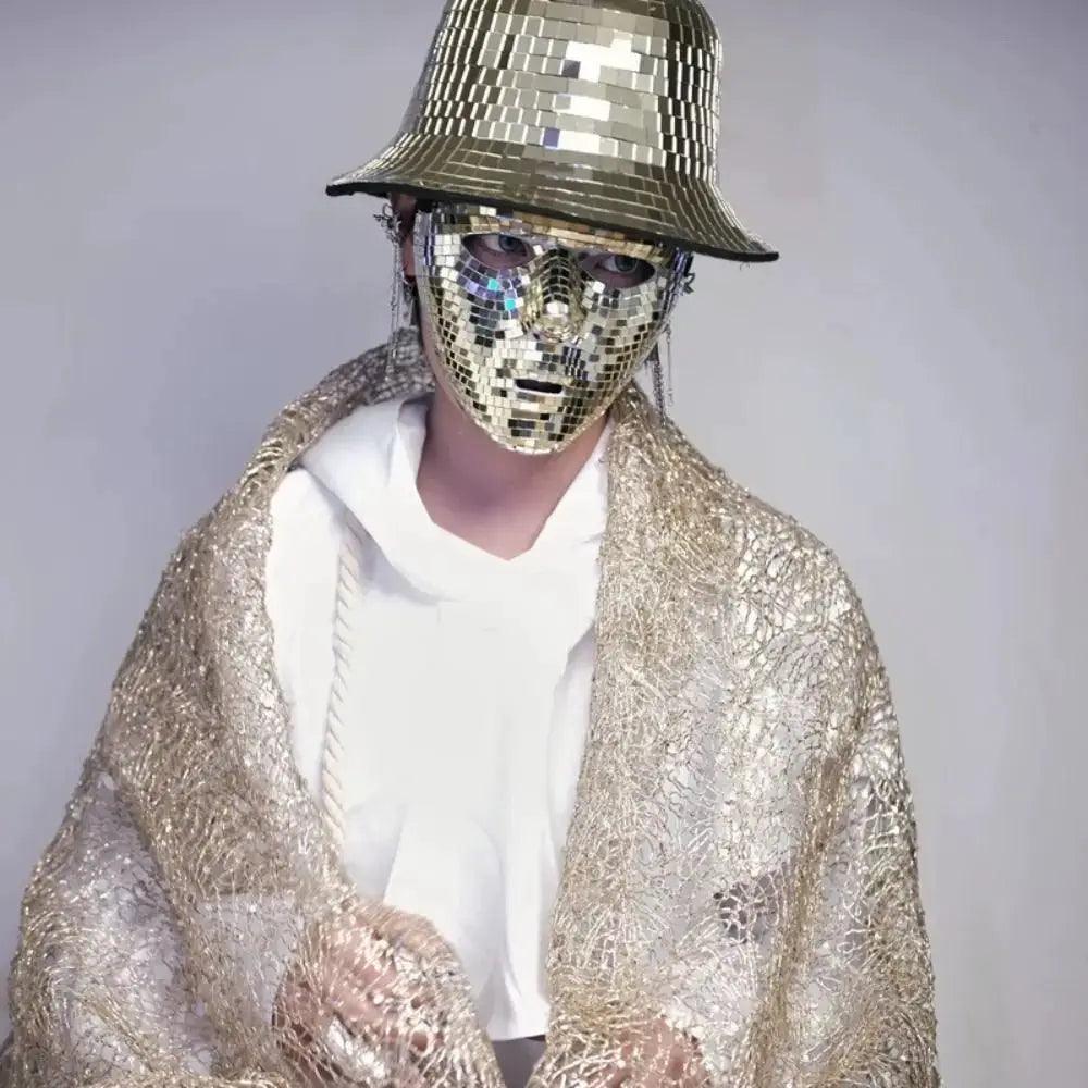  Masquerade Mask Glitter Mirror Full Face Accessory -  ToylandEU™