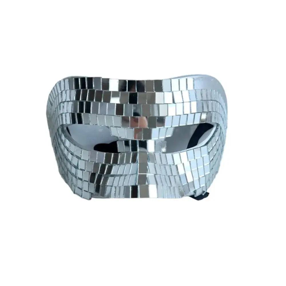  Masquerade Mask Glitter Mirror Full Face Accessory -  ToylandEU™