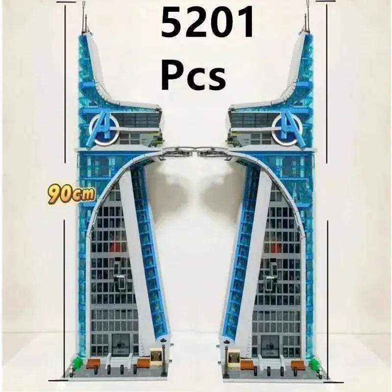 Massive 5201 Piece Building Blocks Tower Heroes Construction Set - ToylandEU
