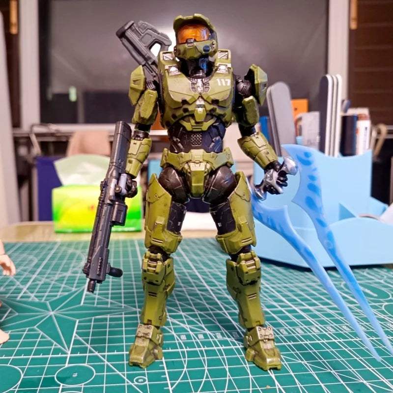 Master Chief Action Figure | PVC Articulated | Toylandeu™