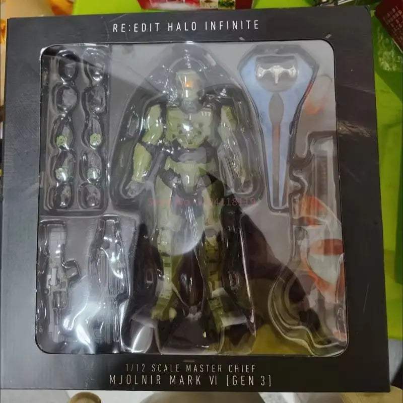 Master Chief Action Figure | PVC Articulated | Toylandeu™