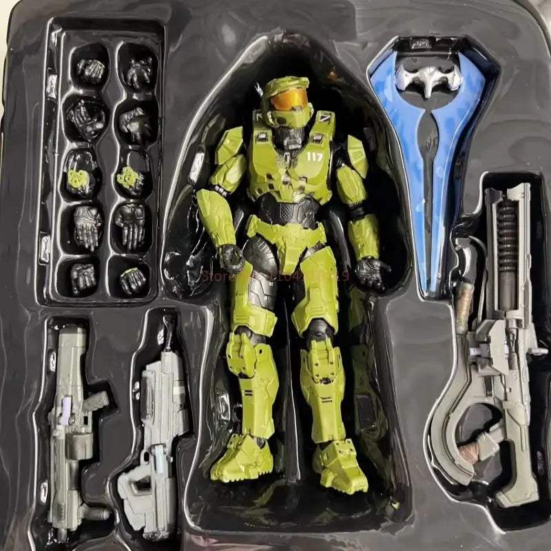 Master Chief Action Figure | PVC Articulated | Toylandeu™