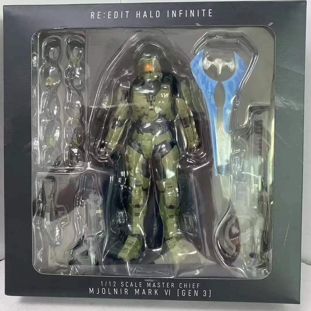 Master Chief Action Figure | PVC Articulated | Toylandeu™