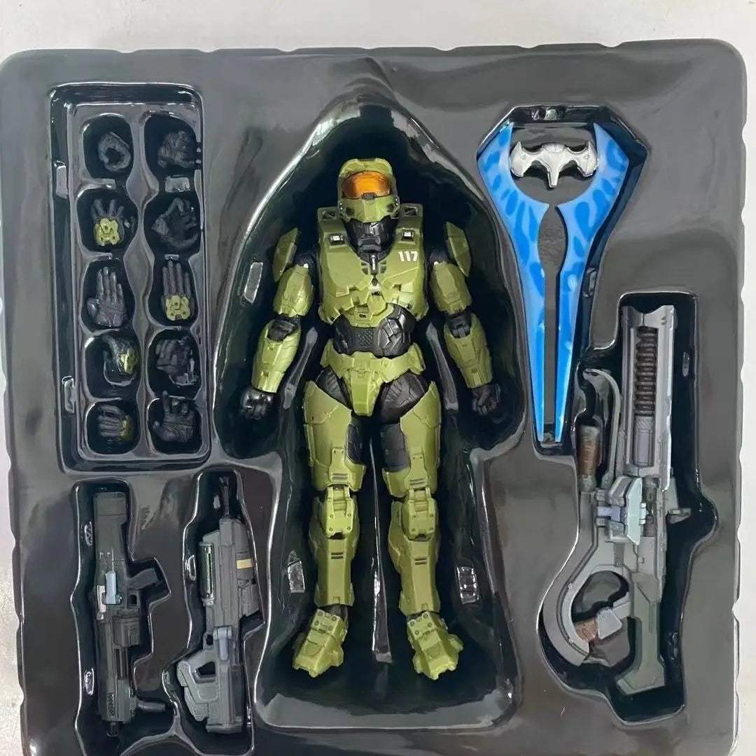 Master Chief Action Figure | PVC Articulated | Toylandeu™