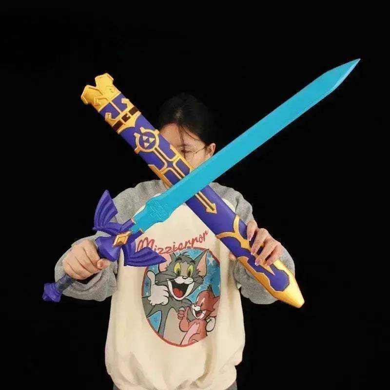 Master Sword Cosplay Prop 80cm With Hylian Shield Included - ToylandEU