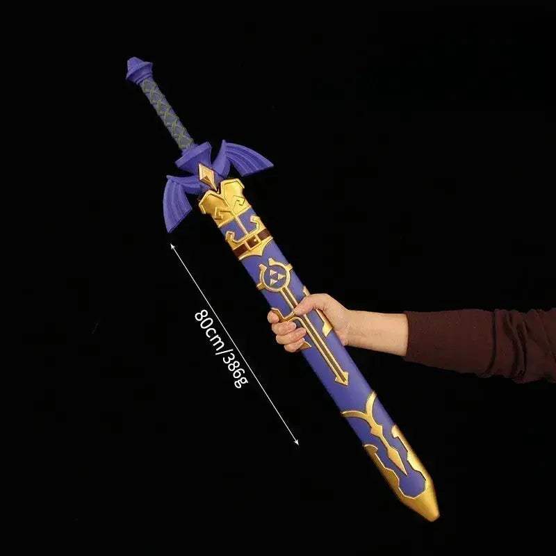 Master Sword Cosplay Prop 80cm With Hylian Shield Included - ToylandEU