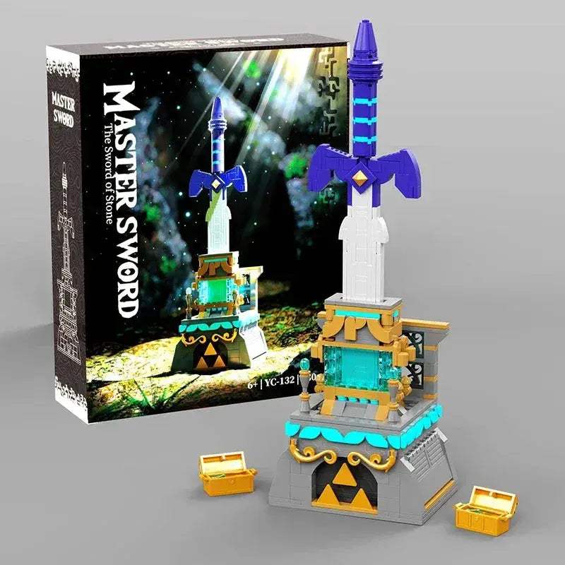 Master Sword Luminous Lego Compatible Building Kit - ToylandEU