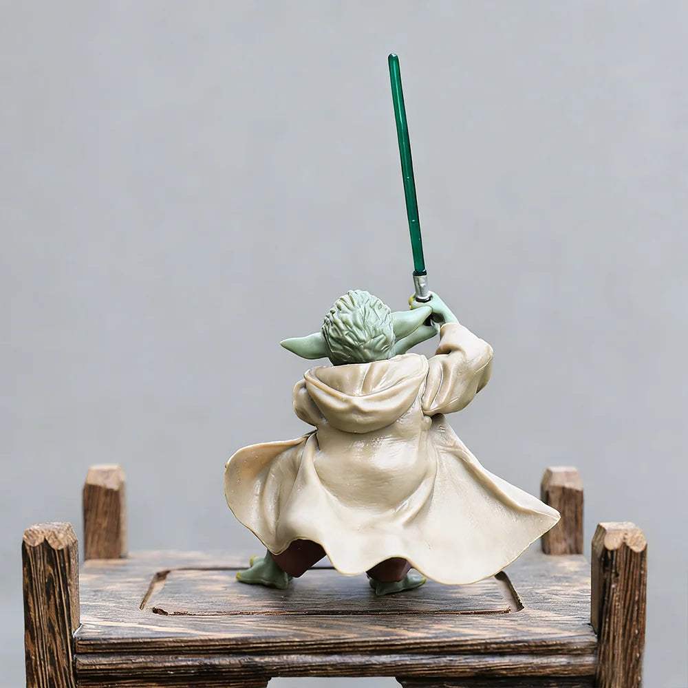 Master Yoda Action Figure | PVC With Sword | Toylandeu™