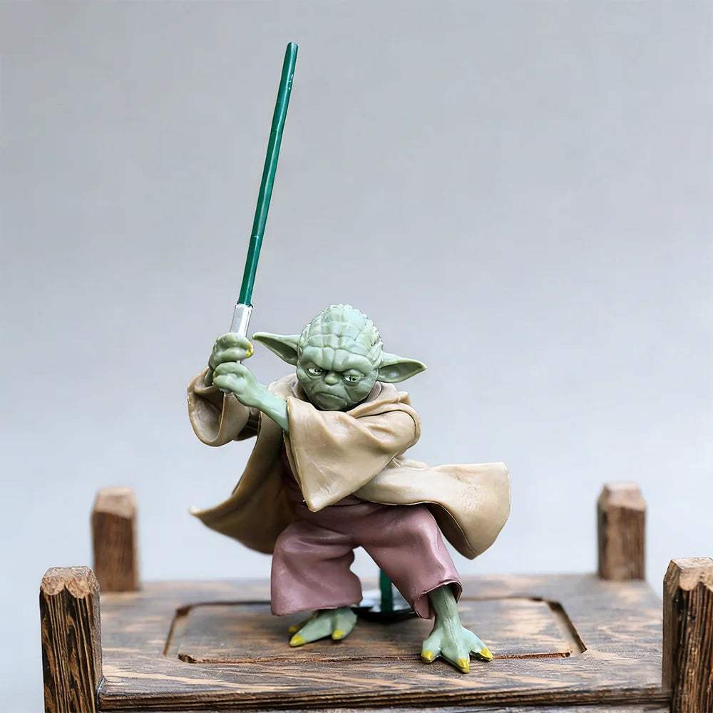 Master Yoda Action Figure | PVC With Sword | Toylandeu™