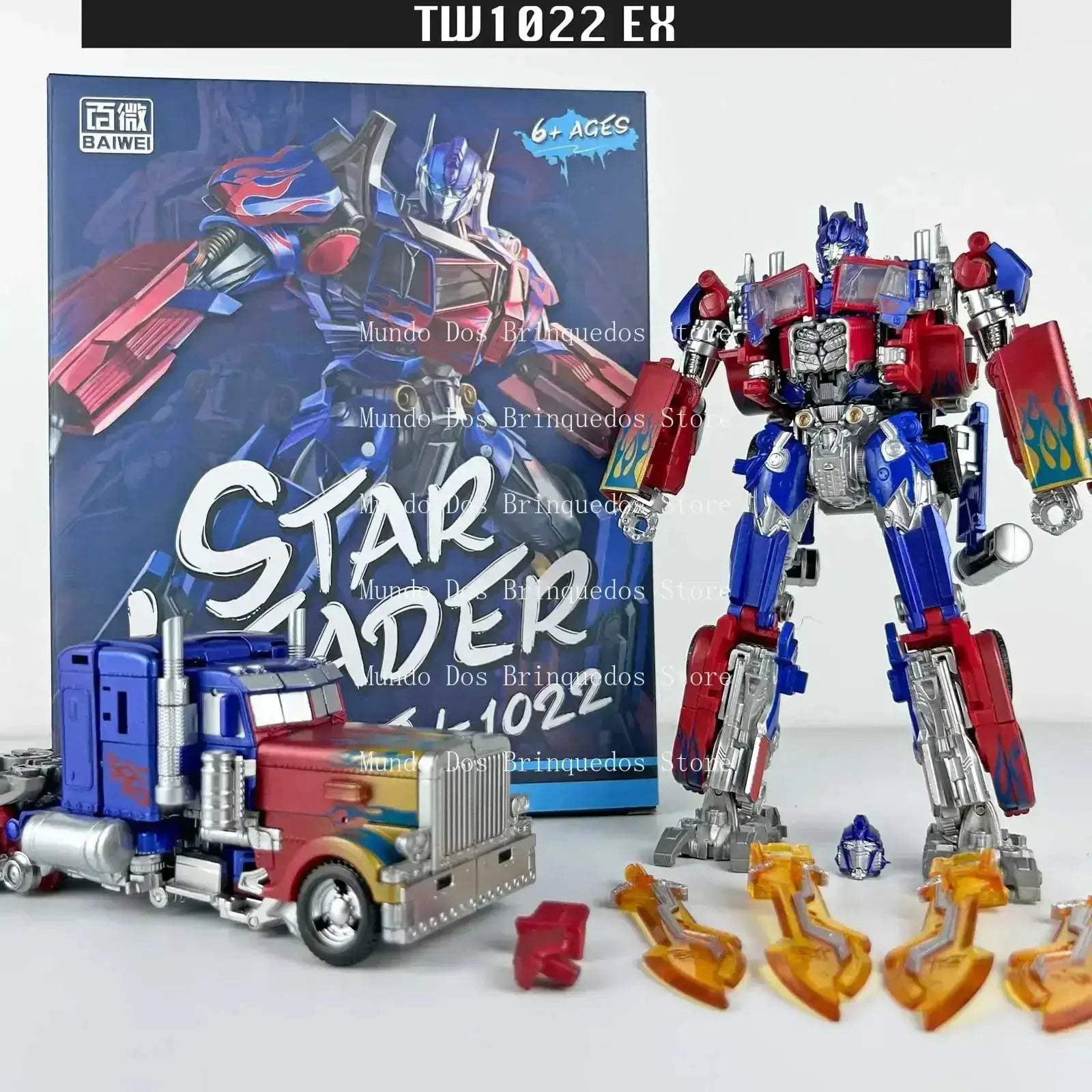 Masterpiece Transformer Nemesis Prime Action Figure - ToylandEU