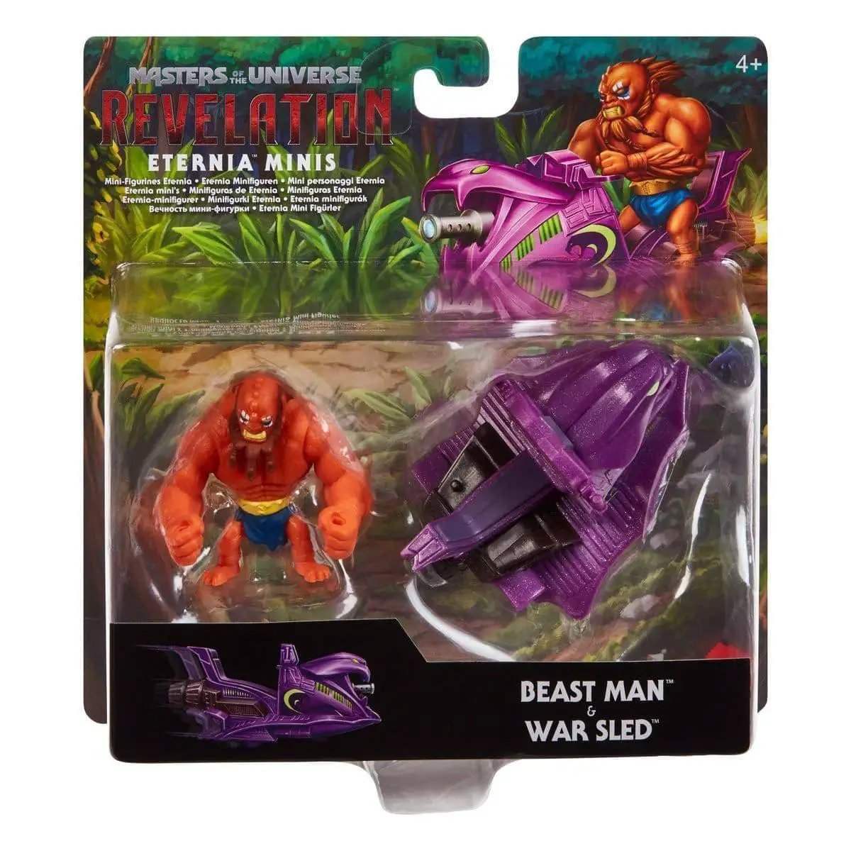 Movable Beast Man Masters Of The Universe Vehicle Pack - ToylandEU