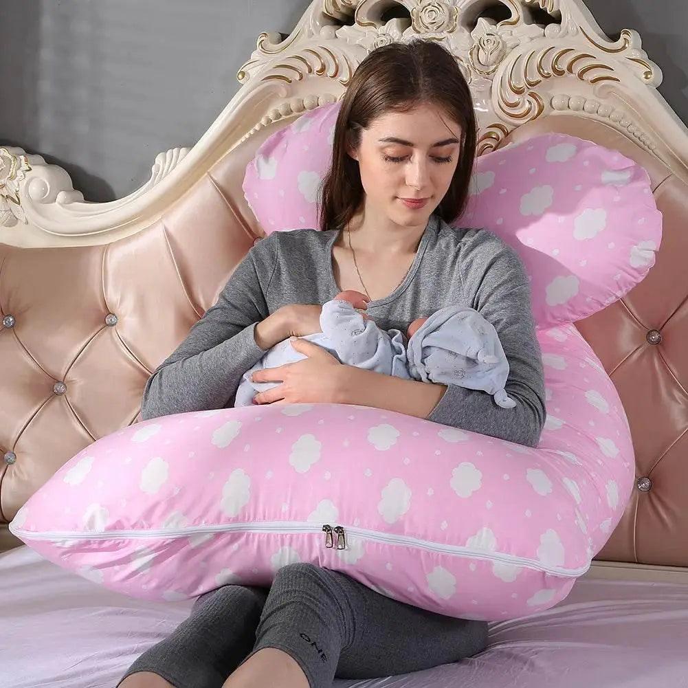  Maternity Pillowcase Pure Cotton Printing Cushion Cover U-Typ for Pregnant Women -  ToylandEU™