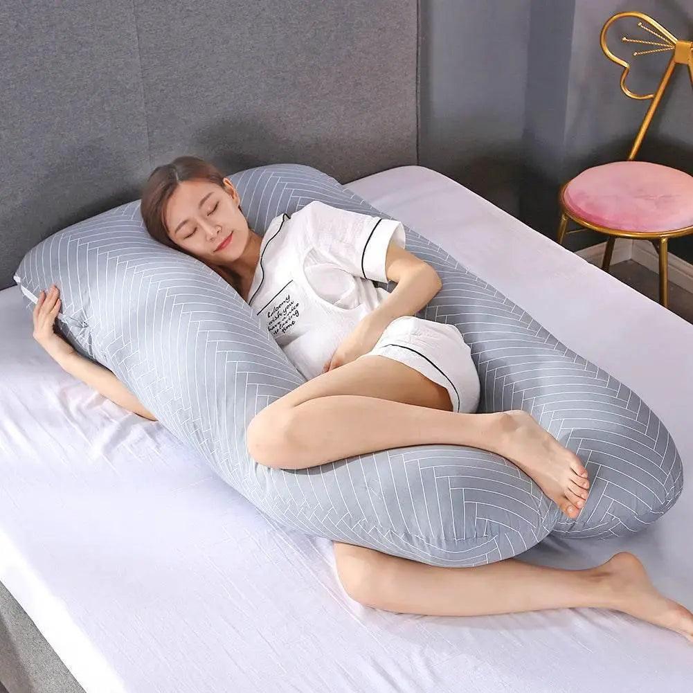  Maternity Pillowcase Pure Cotton Printing Cushion Cover U-Typ for Pregnant Women -  ToylandEU™