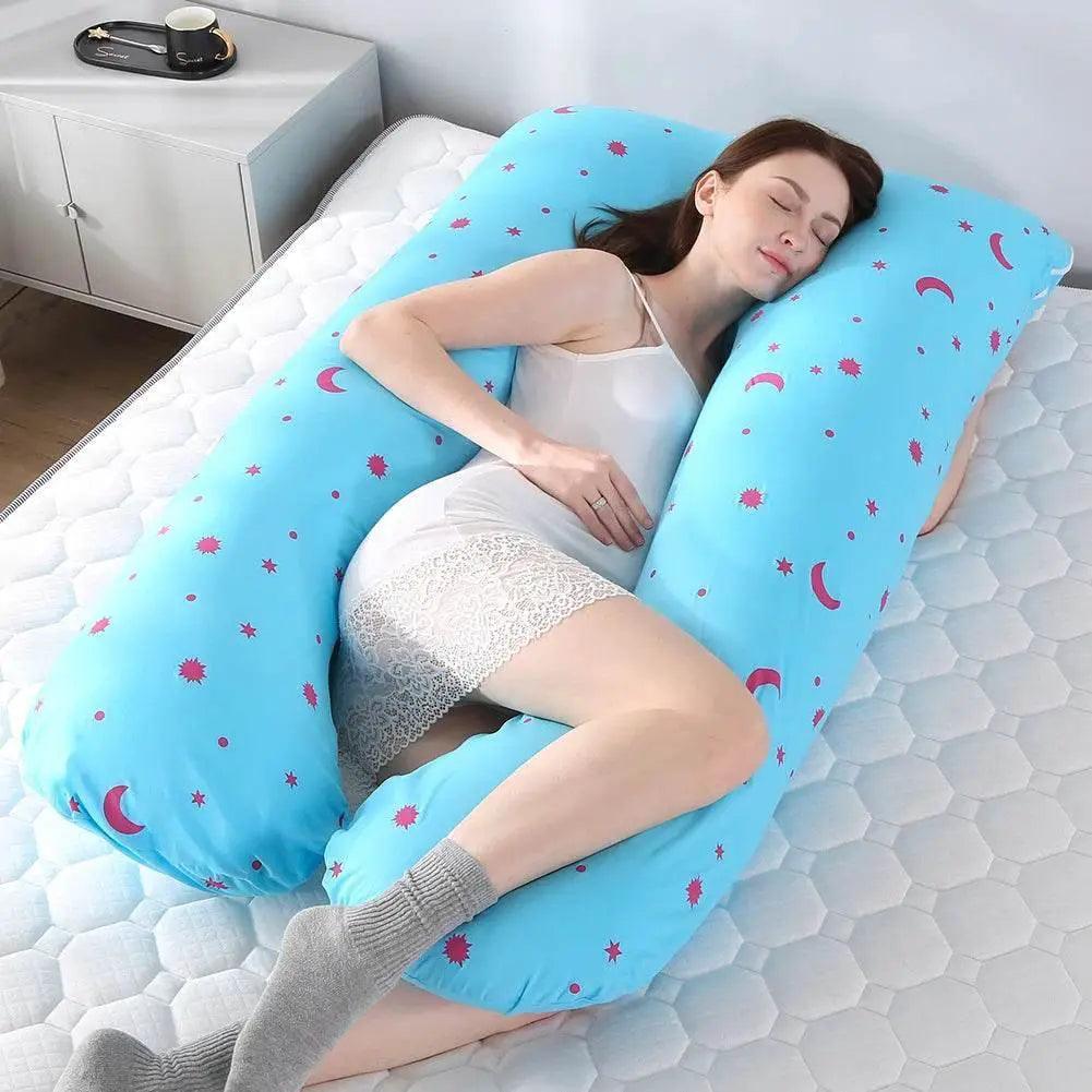  Maternity Pillowcase Pure Cotton Printing Cushion Cover U-Typ for Pregnant Women -  ToylandEU™