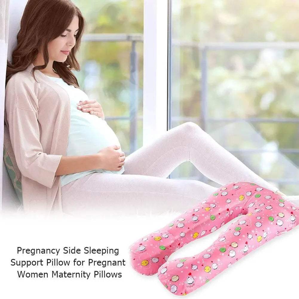 Maternity Pillowcase Pure Cotton Printing Cushion Cover U-Typ for Pregnant Women - ToylandEU