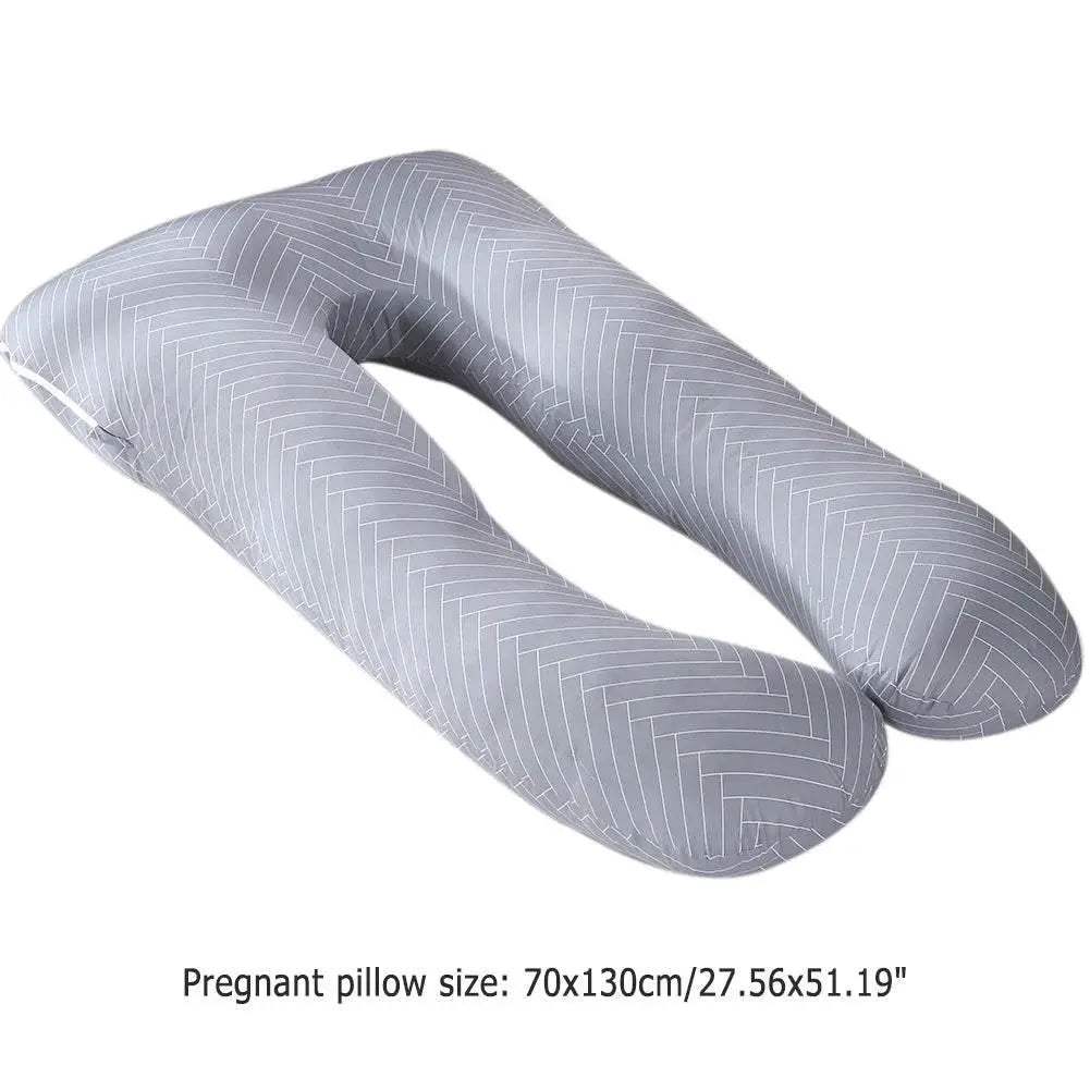 Maternity Pillowcase Pure Cotton Printing Cushion Cover U-Typ for Pregnant Women - ToylandEU