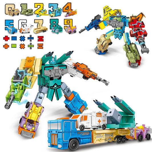 Math Adventure Robot: Assemble & Play with Educational Number Toys - ToylandEU