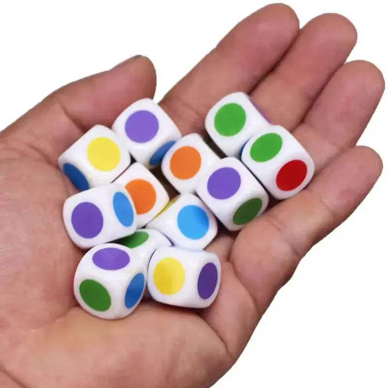 Math Dice Set With Colored Dots For Classroom Learning Resources - ToylandEU