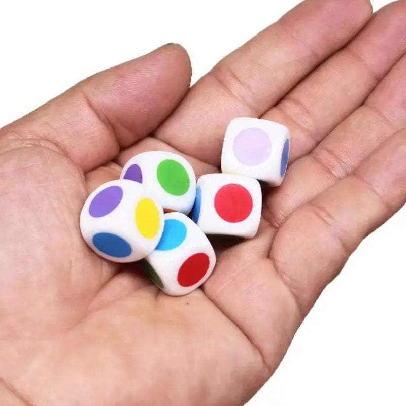 Math Dice Set With Colored Dots For Classroom Learning Resources - ToylandEU