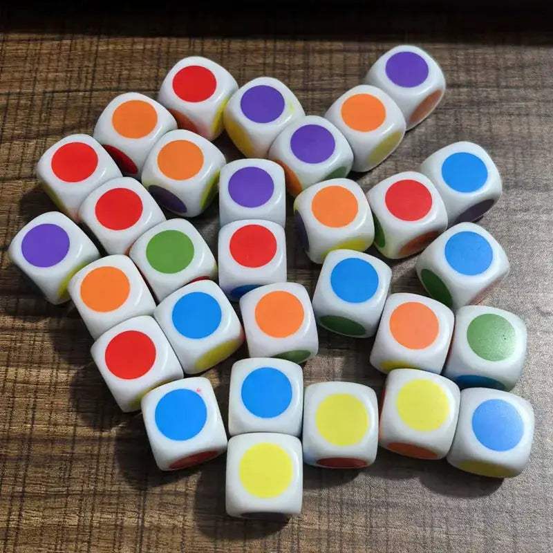 Math Dice Set With Colored Dots For Classroom Learning Resources - ToylandEU